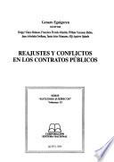 Reajustes y conflictos en los contratos públicos