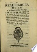 Real Cedula de S. M. y señores del Consejo por la qual se manda a las Justicias del Reyno procedan... a la execucion de lo dispuesto en la Pragmatica de 19 de setiembre de 1783 en que se prescribieron reglas para contener y castigar la vagancia de los llamados gitanos ...