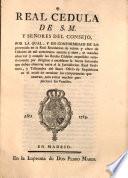Real cedula de su S.M. y señores del Consejo por la qual y en conformidad de lo prevenido en la Real resolucion de veinte y cinco de octubre de mil setecientos setenta y siete, se mandan observar y cumplir las Reales cédulas expedidas anteriormente por dirigirse á establecer la buena harmonía que deben observar entre sí la jurisdiccion Real ordinaria y tribunales del Santo Oficio de Inquisicion en el modo de terminar las competencias que ocurran, para evitar muchos perjuicios á los vasallos