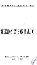 Rebelión en San Marcos