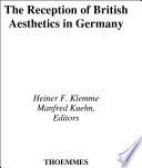 Reception Of British Aesthetics In Germany