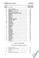 Recopilación de leyes por orden numérico