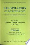 Recopilación de leyes por orden numérico