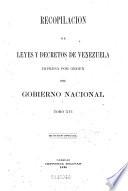 Recopilación de leyes y decretos de Venezuela
