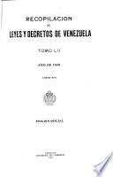 Recopilación de leyes y decretos de Venezuela