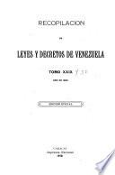Recopilación de leyes y decretos de Venezuela