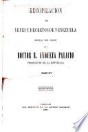 Recopilación de leyes y decretos de Venezuela