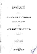 Recopilación de leyes y decretos de Venezuela