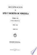 Recopilación de leyes y decretos de Venezuela
