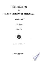 Recopilación de leyes y decretos de Venezuela