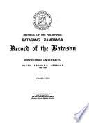 Record of the Batasan