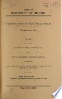 Records and Briefs of the United States Supreme Court