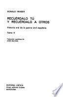 Recuérdalo tú y recuérdalo a otros