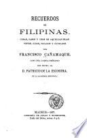 Recuerdos de Filipinas