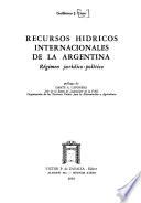Recursos hídricos internacionales de la Argentina