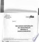 Recursos naturales no renovables