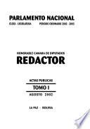 Redactor de la h. Cámara de diputados