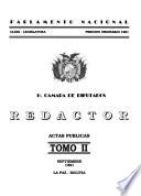 Redactor de la h. Cámara de diputados