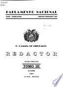 Redactor de la h. Cámara de diputados