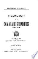 Redactor del H. Senado Nacional