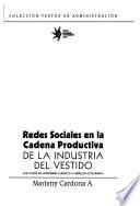 Redes sociales en la cadena productiva de la industria del vestido