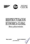 Reestructuración económica global
