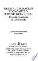Reestructuración económica y subsistencia rural