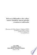 Referencias bibliográficas sobre política exterior colombiana
