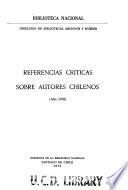 Referencias críticas sobre autores chilenos