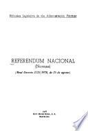 Referendum nacional (normas)