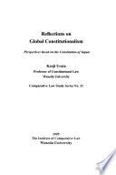 Reflections on Global Constitutionalism