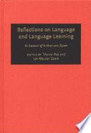 Reflections on Language and Language Learning