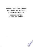 Reflexiones en torno a la historiografía contemporánea