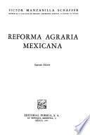 Reforma agraria mexicana