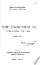 Reforma constitucional, 1979