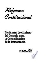 Reforma constitucional