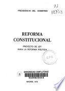 Reforma constitucional