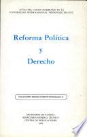 Reforma Política y Derecho
