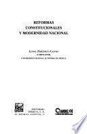 Reformas constitucionales y modernidad nacional