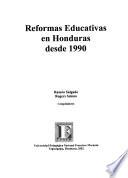 Reformas educativas en Honduras desde 1990