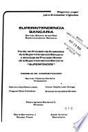 Régimen legal para entidades vigiladas
