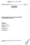 Regional Review on Aquaculture Development: Sub-Saharan Africa, 2005