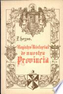 registro historial de la provincia