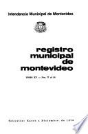 Registro municipal de Montevideo