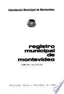 Registro municipal de Montevideo
