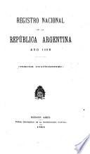 Registro nacional de la República Argentina
