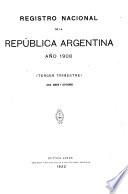Registro nacional de la República Argentina