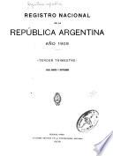 Registro nacional de la República argentina