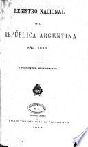 Registro nacional de la República Argentina