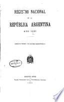 Registro nacional de la República Argentina